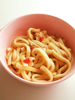 梅とツナのずぼら焼きうどん☆-レシピのメイン写真