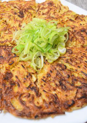 簡単★もやしと焼きそばのお好み焼き-レシピのメイン写真