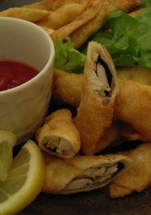 餃子の皮で簡単おつまみスティック-レシピのメイン写真