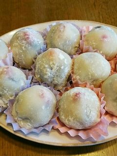 レンジで☆いちご大福-レシピのメイン写真