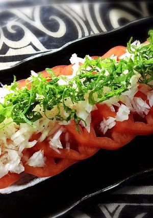 切ってかけるだけ♡簡単♡トマトサラダ-レシピのメイン写真