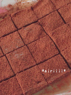 甘さ控えめ生チョコ♡-レシピのメイン写真