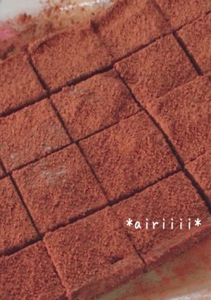 甘さ控えめ生チョコ♡-レシピのメイン写真
