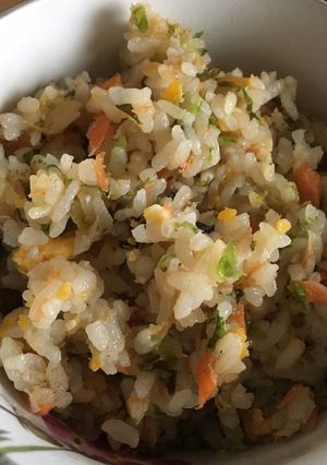 シャケレタスチャーハン-レシピのメイン写真