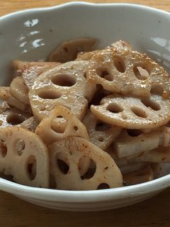 レンコンのピリ辛炒め-レシピのメイン写真
