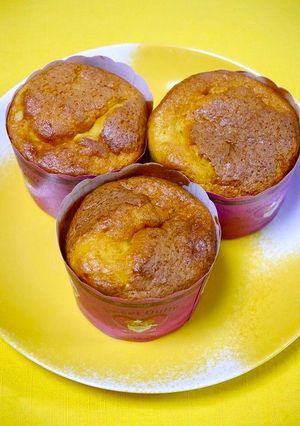 簡単！バナナカップケーキ-レシピのメイン写真