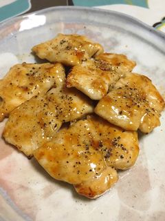 簡単♪ささみのオイ照り焼き♪お弁当に♪-レシピのメイン写真