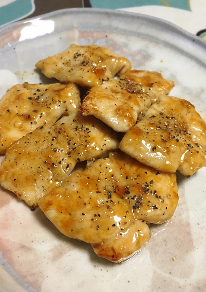 簡単♪ささみのオイ照り焼き♪お弁当に♪-レシピのメイン写真