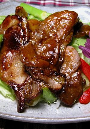 豚肉のハチミツ生姜焼き-レシピのメイン写真