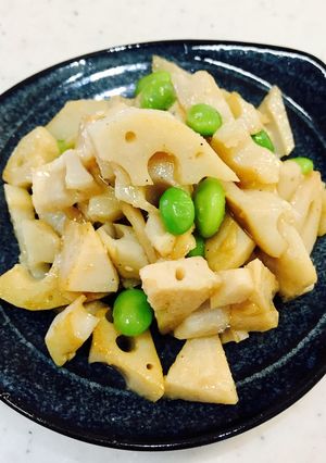 れんこんのガーリックきんぴら-レシピのメイン写真
