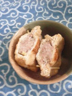 油揚げの肉詰め-レシピのメイン写真