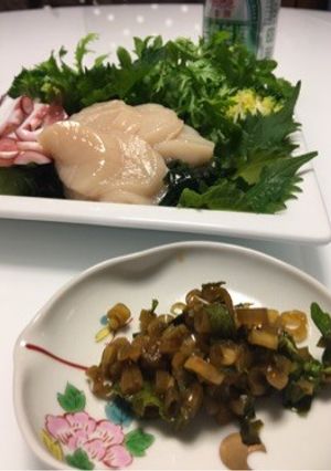 花ワサビの醤油漬け-レシピのメイン写真