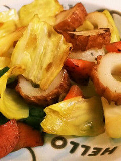 残り物で簡単に!肉なし野菜炒め-レシピのメイン写真