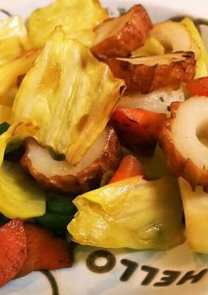 残り物で簡単に！肉なし野菜炒め-レシピのメイン写真