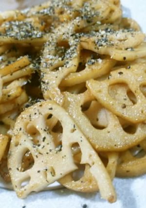 レンコンのきんぴら(ソース味)-レシピのメイン写真