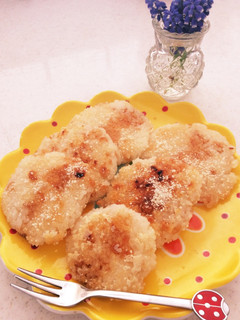 ごはんチーズせんべい-レシピのメイン写真