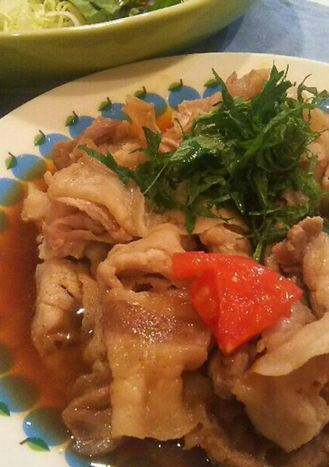 5分で1品！豚肉とトマトのさっぱり炒め-レシピのメイン写真