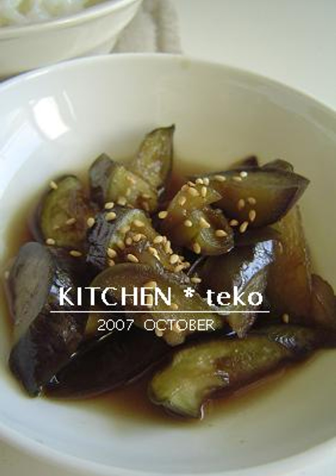＊簡単＊　茄子の甘辛煮-レシピのメイン写真