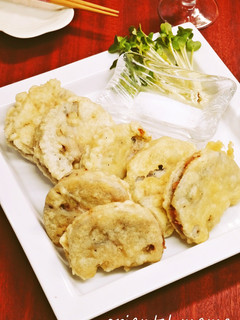 蓮根サクッ!長葱きくらげ鶏天ぷら-レシピのメイン写真