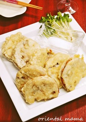 蓮根サクッ！長葱きくらげ鶏天ぷら-レシピのメイン写真