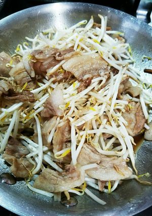 豚もやしポン酢炒め-レシピのメイン写真