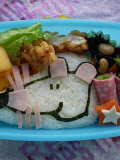 メイシーちゃん弁当(キャラ弁)-レシピのメイン写真