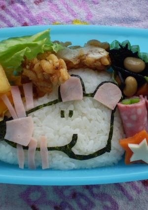 メイシーちゃん弁当（キャラ弁）-レシピのメイン写真