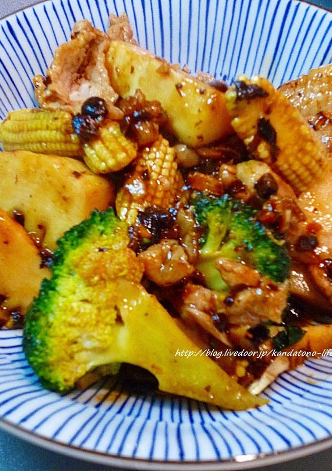 豚肉とタケノコのトウチ炒め-レシピのメイン写真