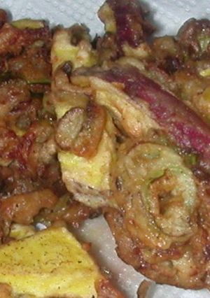 しじみの佃煮＆長ネギ＆さつま芋のかきあげ-レシピのメイン写真