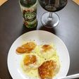 焼きカチョカバロ。