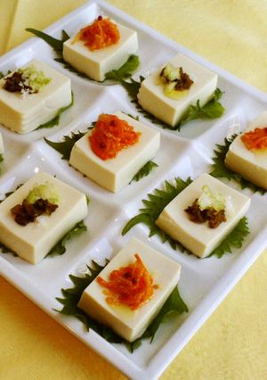 小じゃれた豆富にひとかけ-レシピのメイン写真