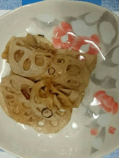 レンコンのきんぴら-レシピのメイン写真