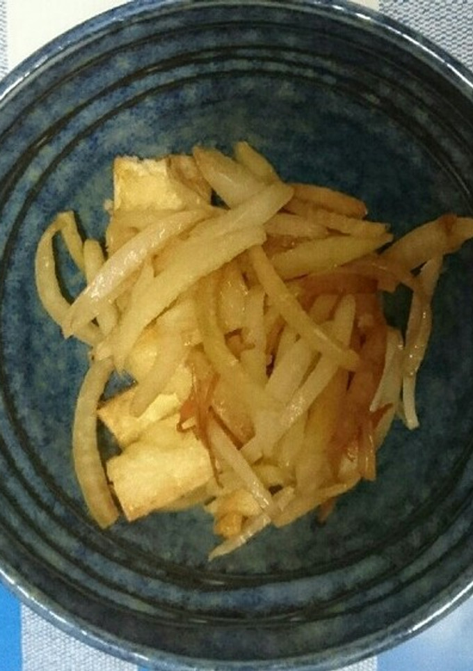 大根の皮ごときんぴら-レシピのメイン写真