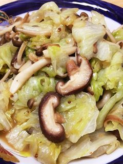 きのことレタスのさっぱり炒め-レシピのメイン写真