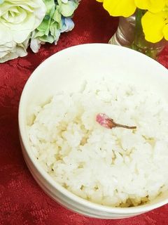 ほんのりピンクな桜ごはん-レシピのメイン写真