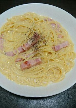 10分でスープカルボナーラ-レシピのメイン写真
