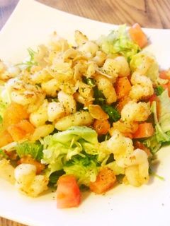 ガーリックシュリンプ★ヘルシーサラダ-レシピのメイン写真