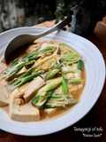 めんつゆで簡単！豆腐の玉子とじ