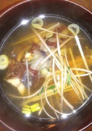 ほうぼうのあら汁-レシピのメイン写真