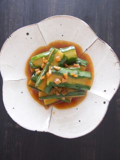 焦がし醤油で旨い! きゅうりの漬物-レシピのメイン写真