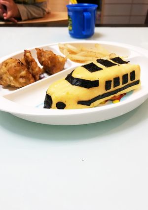キャラ弁 ドクターイエロー-レシピのメイン写真