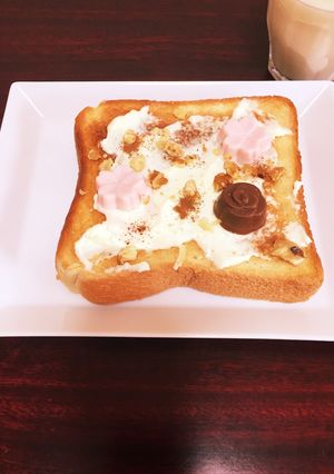 ❁クリチとチョコとくるみのトースト❁-レシピのメイン写真