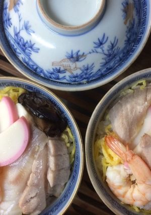 余ったお刺身は蒸し寿司にして二度楽しむ-レシピのメイン写真