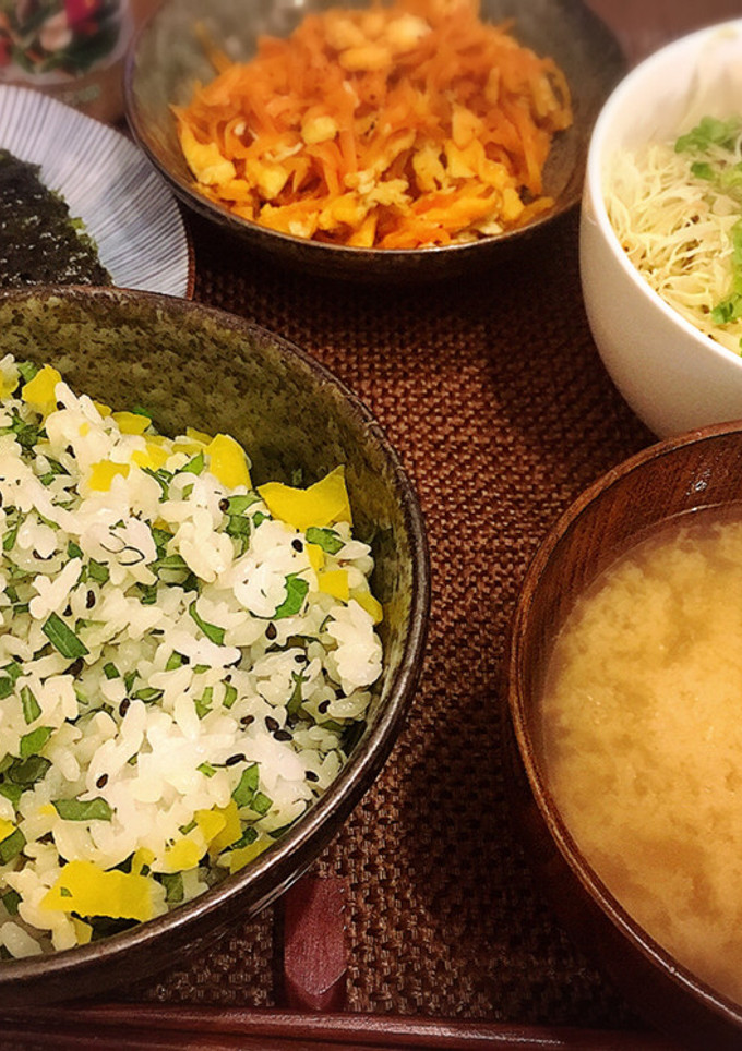 激ウマ！激早！沢庵と大葉の混ぜご飯♪-レシピのメイン写真