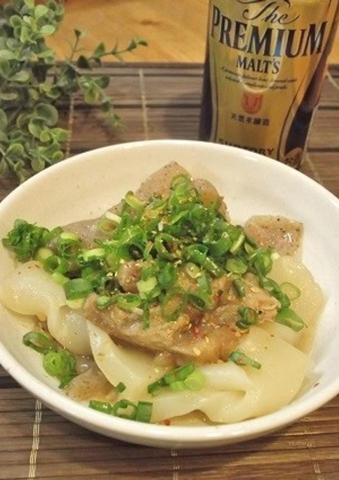 豚軟骨とこんにゃくのあっさり煮込み-レシピのメイン写真