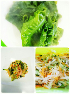 わかめと野菜のさっぱりサラダ-レシピのメイン写真