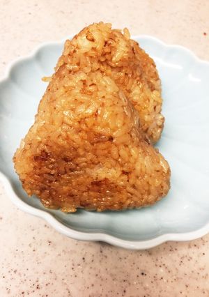 鰹節が決め手☆簡単焼きおにぎり-レシピのメイン写真