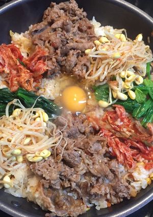 簡単 フライパンビビンバ-レシピのメイン写真
