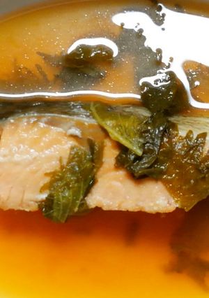 朝食にも簡単♪鮭のさっぱり大葉ポン酢煮！-レシピのメイン写真