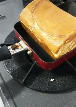 玉子焼きで簡単！ バームクーヘン。-レシピのメイン写真